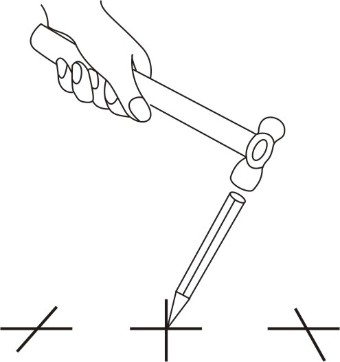 Correcting punch mark