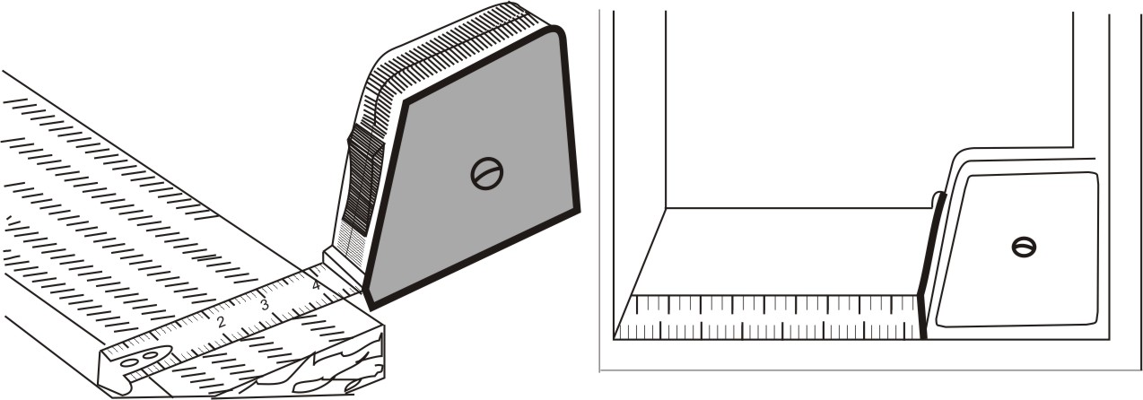 Taking an external and an internal measurement
