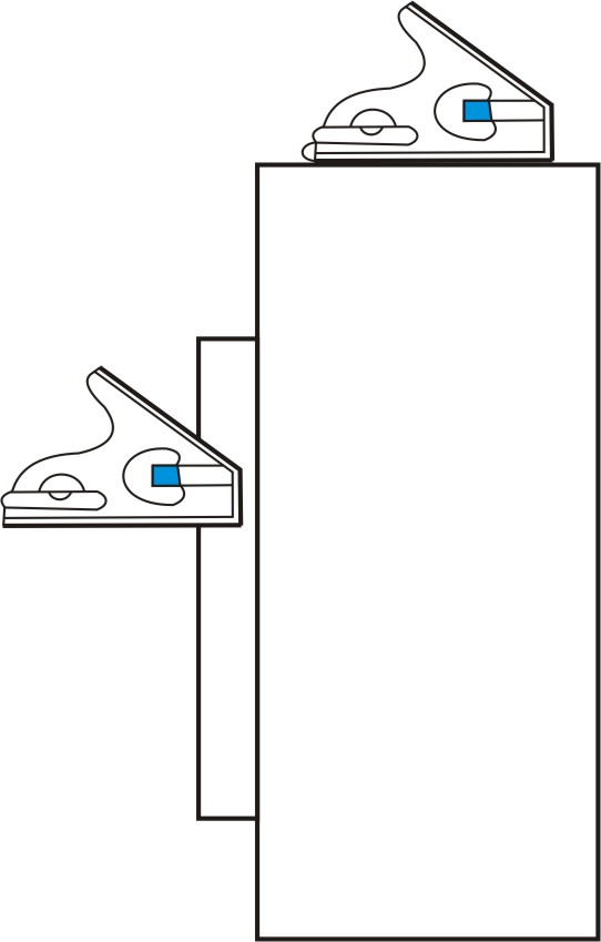 Checking horizontal surface
