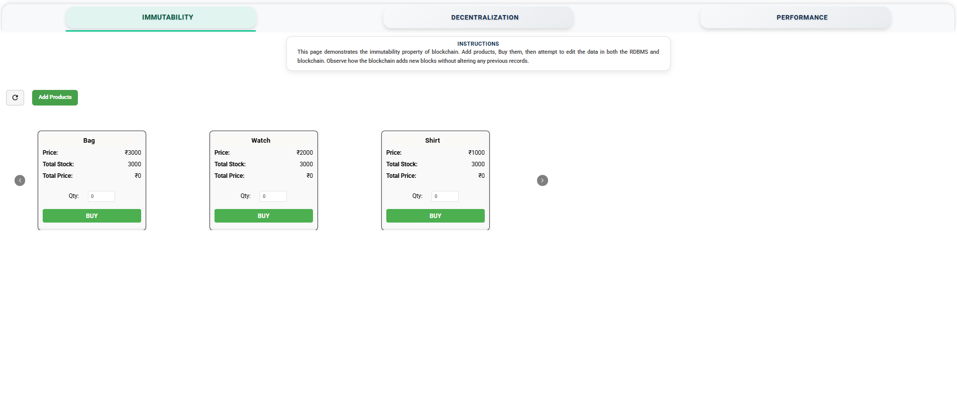 Blockchain Simulation