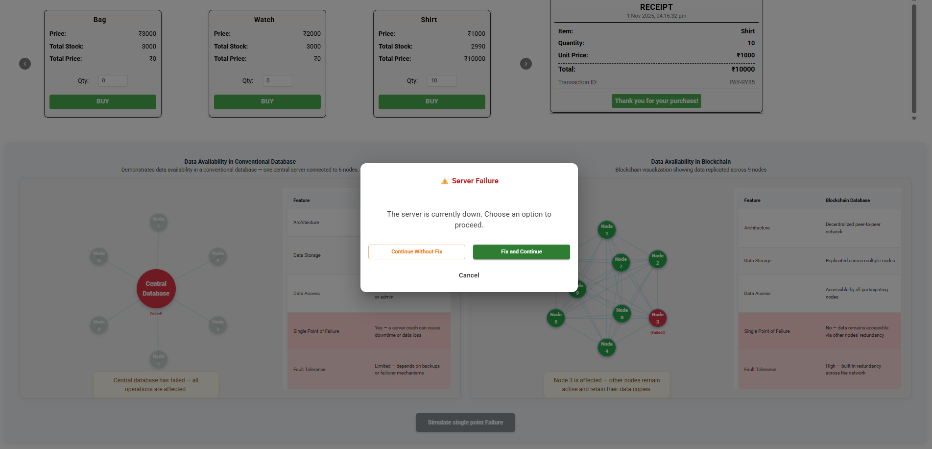Blockchain Simulation