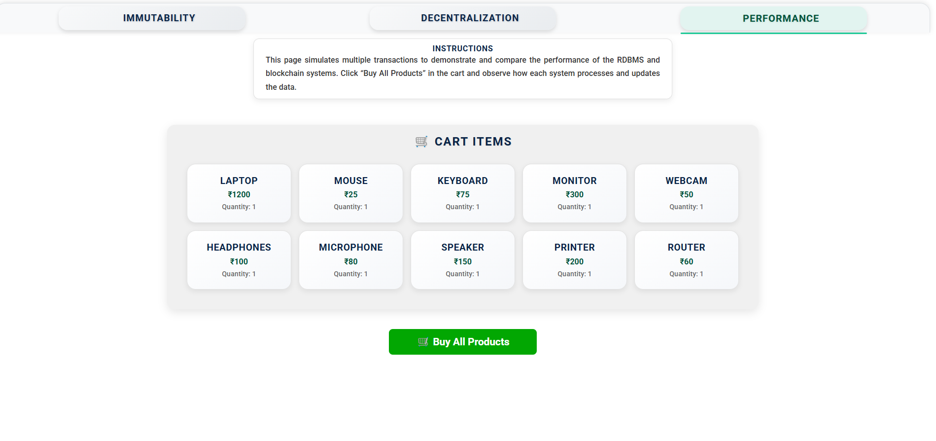 Blockchain Simulation
