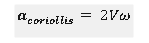 Theoretical Coriolis Formula