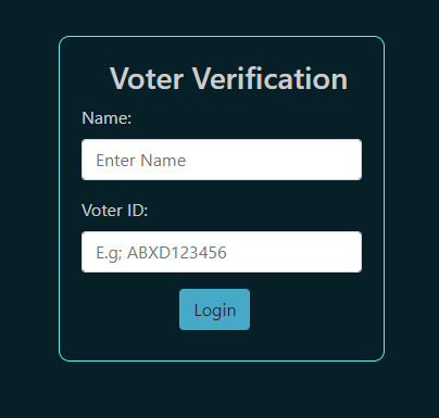 Login Page