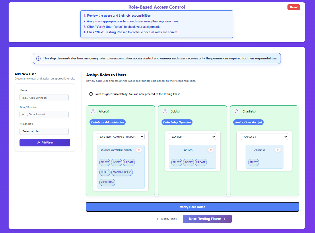 Validate Assignments