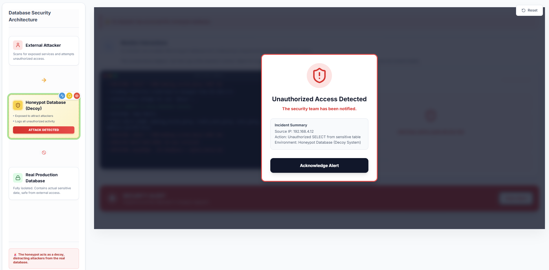 Security Alert Triggered