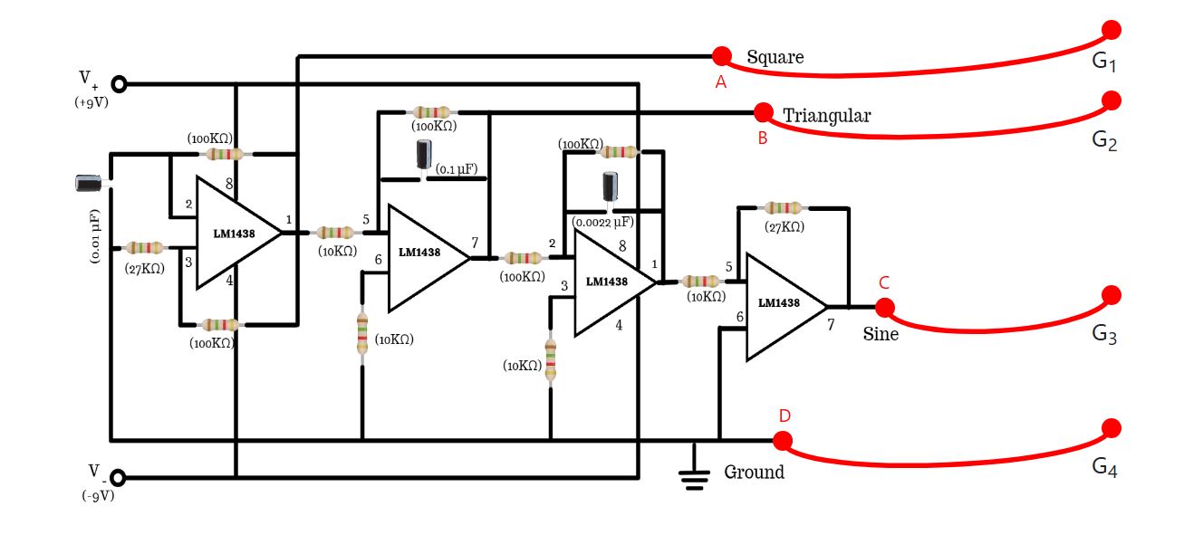 Function Generator Using Operational Amplifier