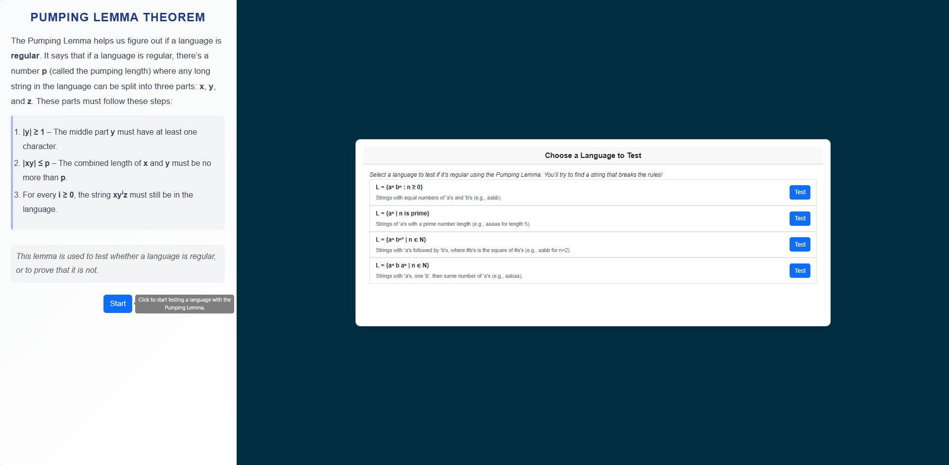 Select example