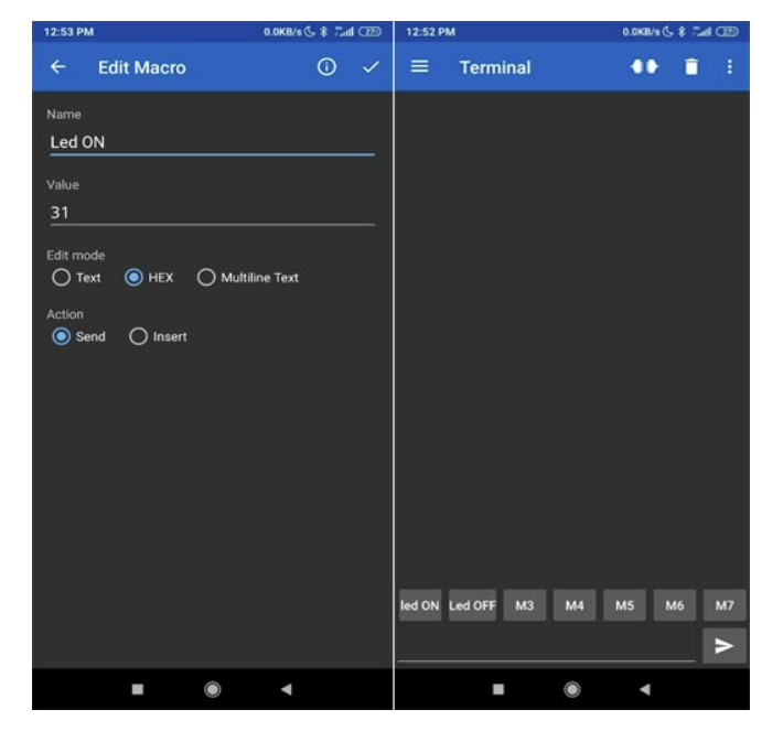 Serial Bluetooth Terminal App
