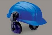 Helmet with Ear Muff