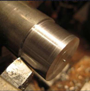 Cutting tool in action