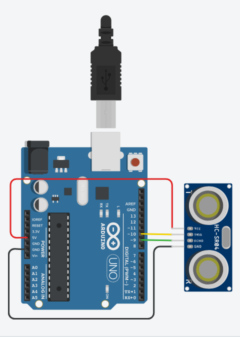 Ultrasonic Sensor Circuit