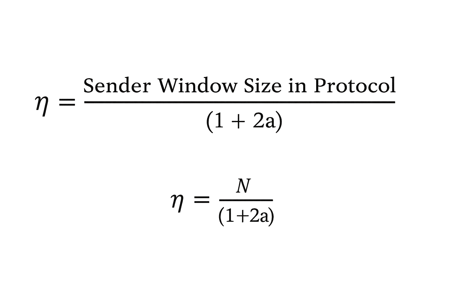 Transmission Delay Formula