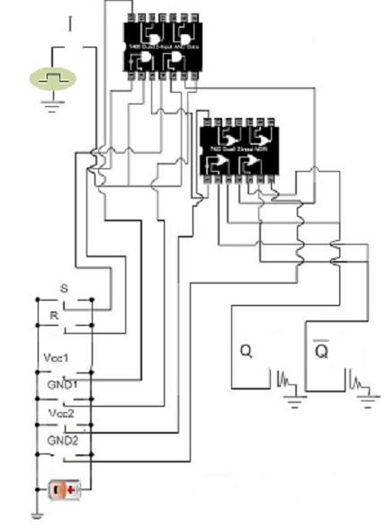 SR circuit image