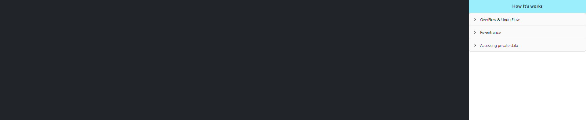 overflow-underflow