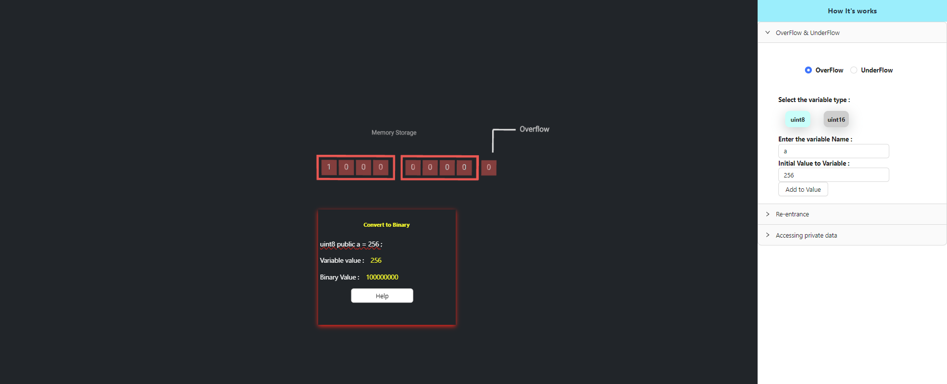 overflow-underflow