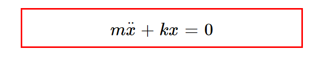 equation