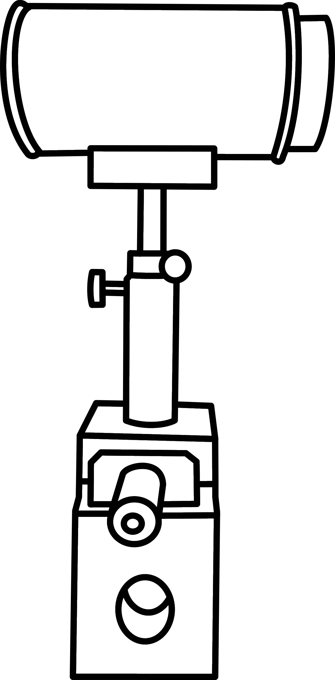 Telescope with focusing lens